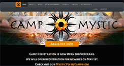 Desktop Screenshot of campmystic.org