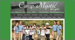 Desktop Screenshot of campmystic.com